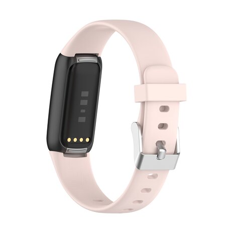 Fitbit Luxe - Sportarmband mit Schnalle - Größe: Large - Hellrosa