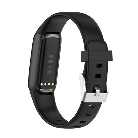 Fitbit Luxe - Sportarmband mit Schnalle - Größe: Large - Schwarz