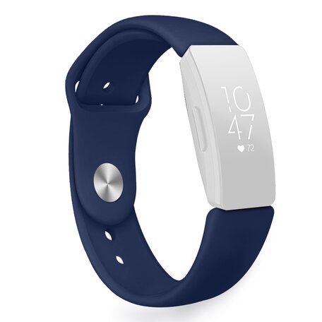 Fitbit Inspire 1 / HR / Ace 2 Silikonband - Größe: Groß - Blau