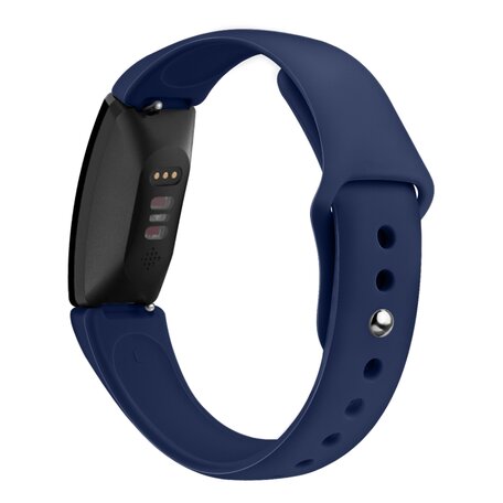 Fitbit Inspire 1 / HR / Ace 2 Silikonband - Größe: Groß - Blau