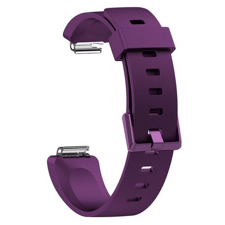 Fitbit Inspire 1 / HR / Ace 2 Silikonband mit Schnalle - Größe: Large - lila