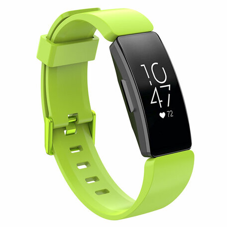 Fitbit Inspire 1 / HR / Ace 2 Silikonband mit Schnalle - Größe: Large - grün