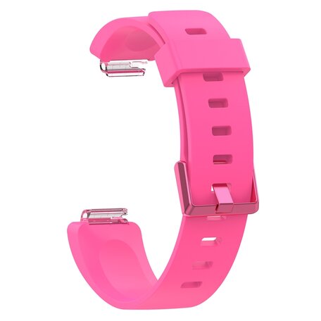 Fitbit Inspire 1 / HR / Ace 2 Silikonband mit Schnalle - Größe: Large - rosa