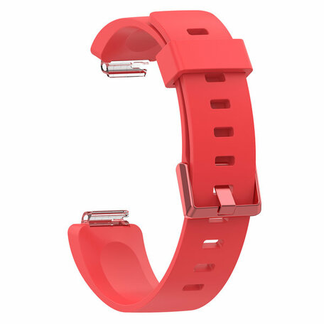 Fitbit Inspire 1 / HR / Ace 2 Silikonband mit Schnalle - Größe: Large - rot