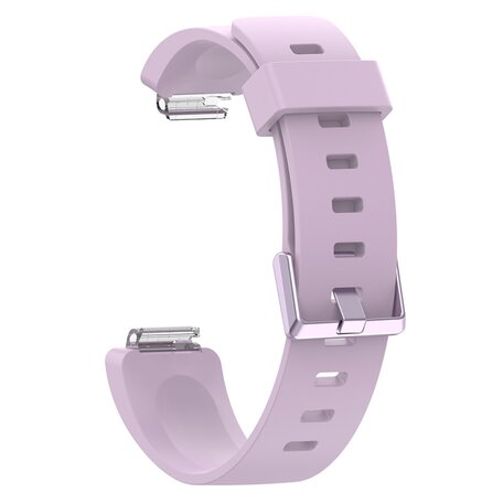 Fitbit Inspire 1 / HR / Ace 2 Silikonband mit Schnalle - Größe: Small - lila