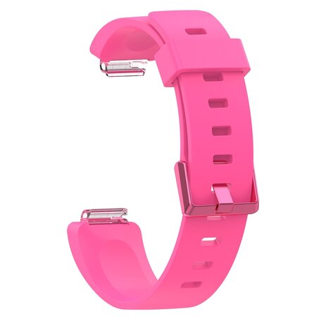 Fitbit Inspire 1 / HR / Ace 2 Silikonband mit Schnalle - Größe: Klein - rosa