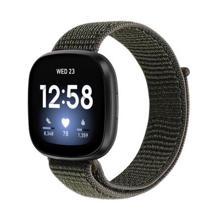 Fitbit Versa 3 & Sense 1 - Sport-Laufband - Dunkelgrün