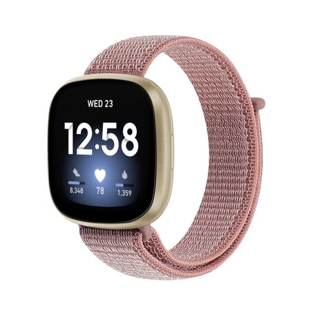 Fitbit Versa 3 & Sense 1 - Sport Laufband - Altrosa