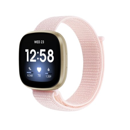 Fitbit Versa 3 & Sense 1 - Sport-Laufband - Hellrosa