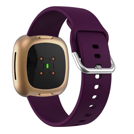 Fitbit Versa 3 & 4 / Sense 1 & 2 - Silikonband - Lila