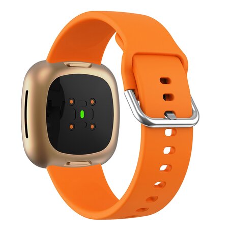 Fitbit Versa 3 & 4 / Sense 1 & 2 - Silikonband - Orange