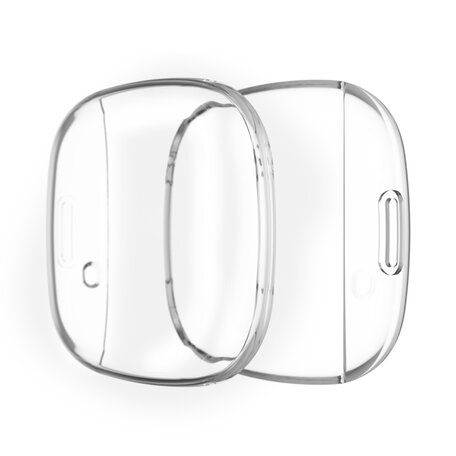 Fitbit Versa 3 / Sense Soft TPU Hülle (vollständig geschützt) - Transparent