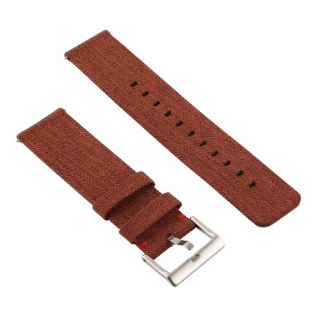 Canvas Band Fitbit Versa 1 / 2 & Lite - Braun