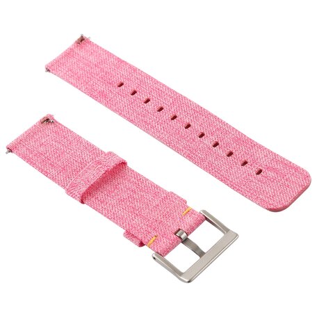 Canvas Band Fitbit Versa 1 / 2 & Lite - Rosa