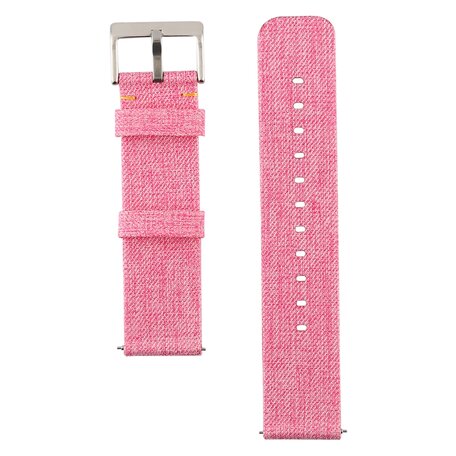 Canvas Band Fitbit Versa 1 / 2 & Lite - Rosa