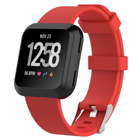 Fitbit Versa 1 / 2 & Lite Gummi-Sportband - Rot