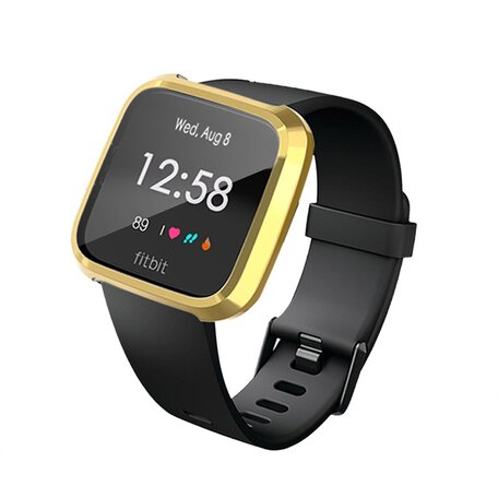 Fitbit Versa Lite Soft TPU Fall (vollständig geschützt) - Gold