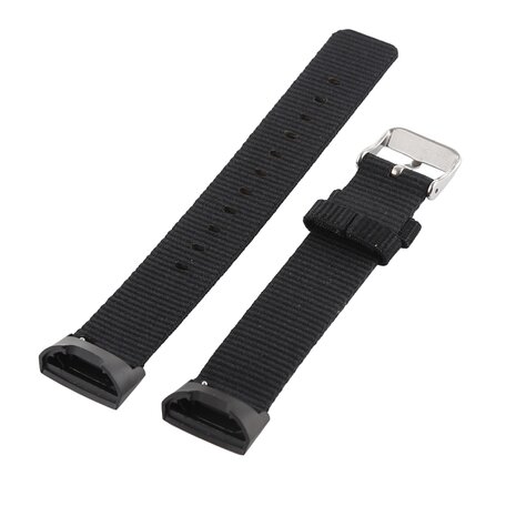 Fitbit Charge 3 & 4 Nylonband - Schwarz