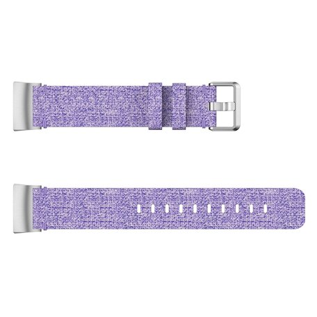 Fitbit Charge 3 & 4 Nylonband - Hell lila