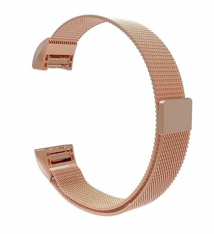 Fitbit Charge 2 milanaise Armband - Größe: Klein - Champagner Gold
