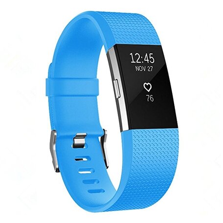 Fitbit Charge 2 Sportband - Größe: Klein - Blau