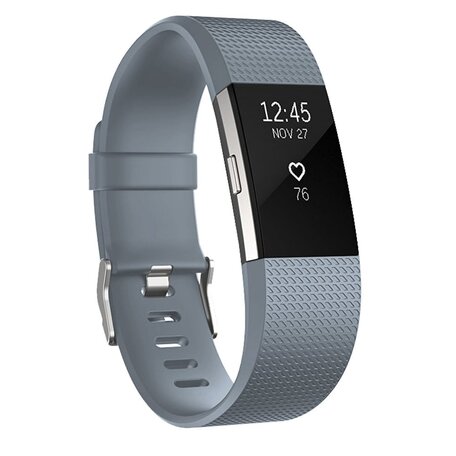 Fitbit Charge 2 Sportband - Größe: Klein - Grau