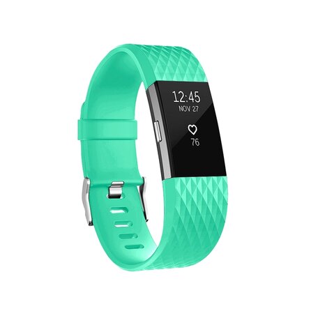 Fitbit Charge 2 Silikonband - Größe: Klein - Mintgrün