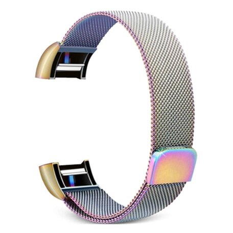 Fitbit Charge 2 milanaise Armband - Größe: Klein - Multicolour
