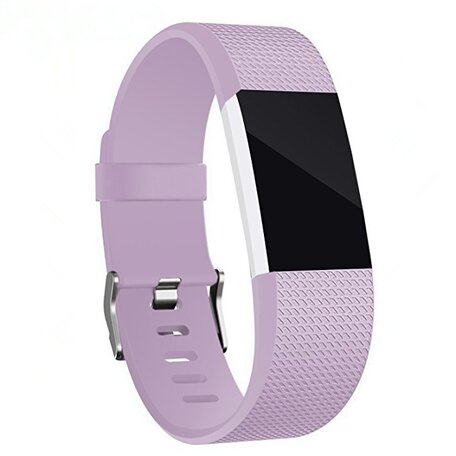 Fitbit Charge 2 Sportband - Größe: Groß - Flieder