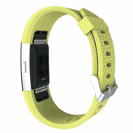 Fitbit Charge 2 Silikonarmband - Größe: Groß - Grün