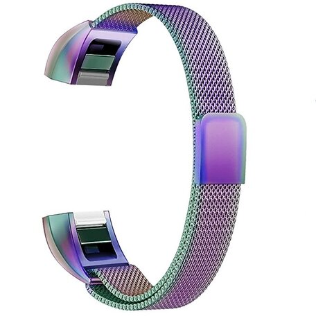 FitBit Alta HR - Milanaise-Armband - Größe: Klein - Multicolour