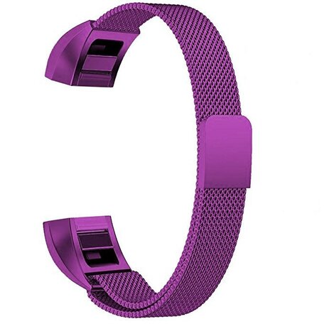 FitBit Alta HR Milanaise Armband - Größe: Klein - Lila