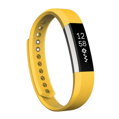 Fitbit Alta Silikonband, Größe: Klein, Länge: 18.5CM - Gelb