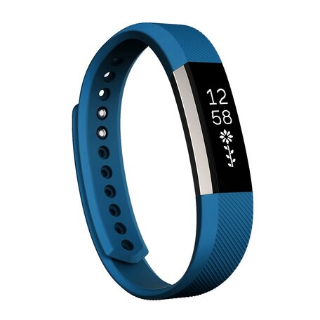 Fitbit Alta Silikonband, Größe: Groß, Länge: 22CM - Blau