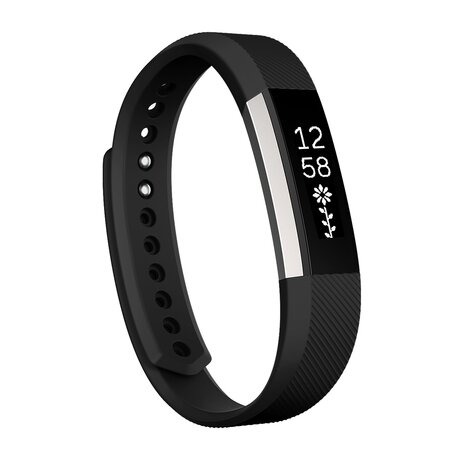 Fitbit Alta Silikonarmband - Größe: Groß - Schwarz