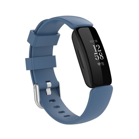 Fitbit Inspire 2 & Ace 3 - Sportarmband mit Schnalle - Größe: Large - Blau