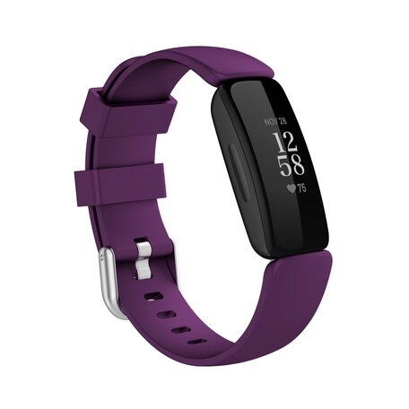 Fitbit Inspire 2 & Ace 3 - Sportarmband mit Schnalle - Größe: Large - Violett