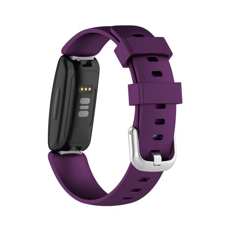 Fitbit Inspire 2 & Ace 3 - Sportarmband mit Schnalle - Größe: Large - Violett