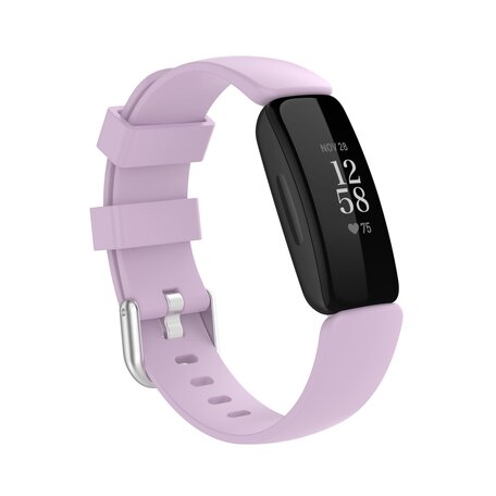 Fitbit Inspire 2 & Ace 3 - Sportarmband mit Schnalle - Größe: Large - Hellviolett