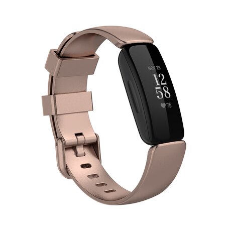 Fitbit Inspire 2 & Ace 3 - Sportarmband mit Schnalle - Größe: Large - Roségold