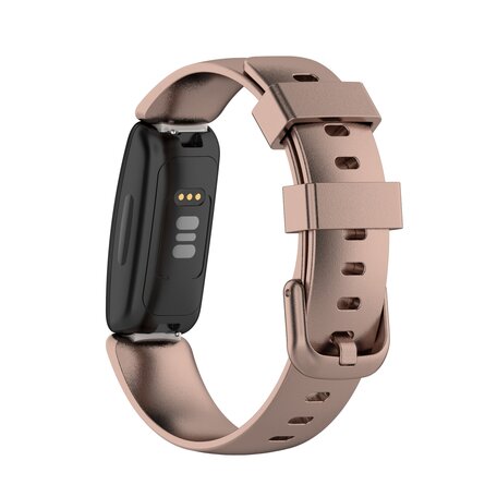 Fitbit Inspire 2 & Ace 3 - Sportarmband mit Schnalle - Größe: Large - Roségold