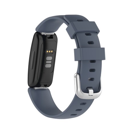 Fitbit Inspire 2 & Ace 3 - Sportarmband mit Schnalle - Größe: Klein - Grau