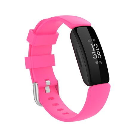 Fitbit Inspire 2 & Ace 3 - Sportarmband mit Schnalle - Größe: Klein - Pink