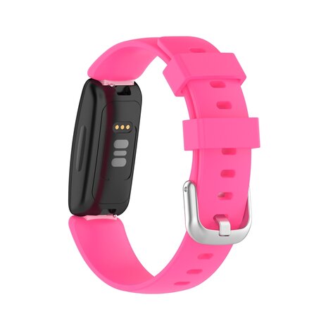 Fitbit Inspire 2 & Ace 3 - Sportarmband mit Schnalle - Größe: Klein - Pink