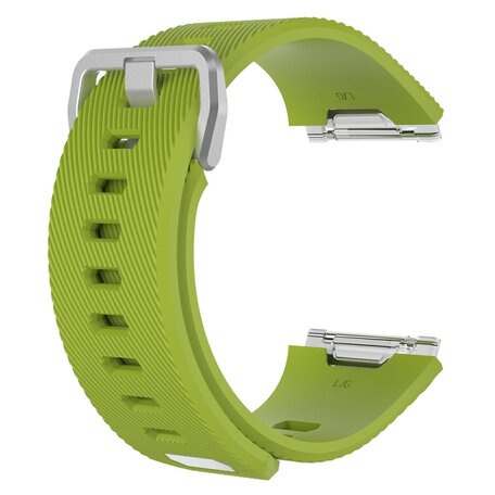 Fitbit Ionic Silikonband mit Schnalle - Größe: Large - grün