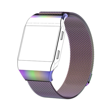 Fitbit Ionic Milanaise Armband - Größe: Klein - Multicolour