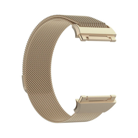 Fitbit Ionic Milanaise Armband - Größe: Klein - Vintage gold