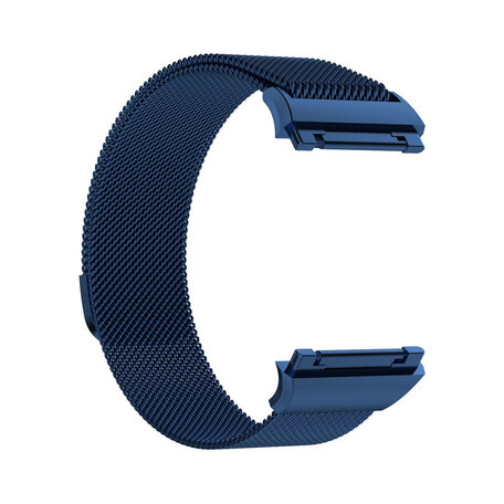 Fitbit Ionic Milanaise Armband - Größe: Groß - Blau