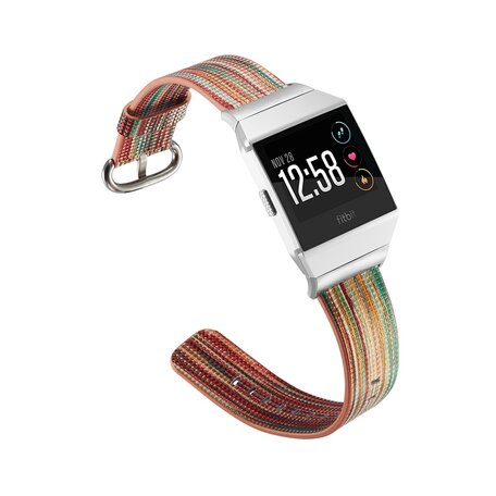 Fitbit Ionic TPU Armband - Orange / Grün