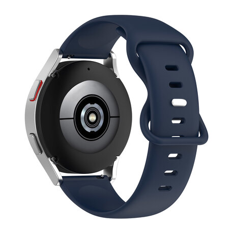 Samsung Galaxy Watch 4 - 40mm & 44mm - Unifarbenes Sportband - Dunkelblau